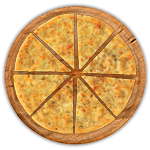 12" Garlic Pizza Bread 