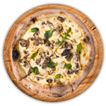 Chicken & Mushroom Pizza 